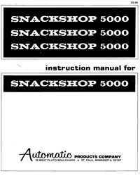SNACKSHOP 5000 MANUAL